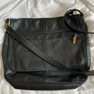 MCM Leather Messenger Bag vintage